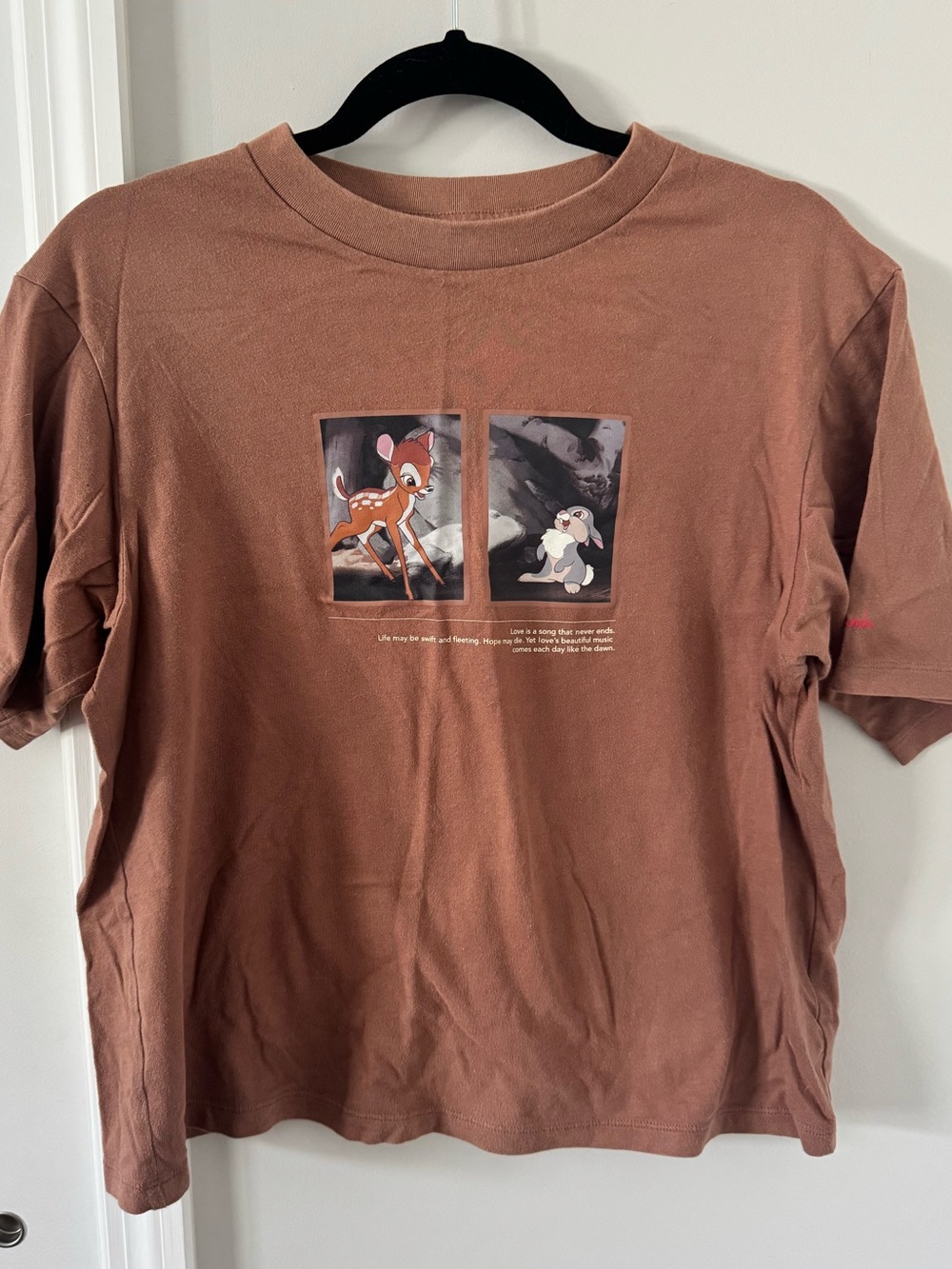 EUC Uniqlo Women’s Bambi Graphic Tee